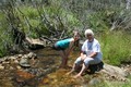 Jess and Oma at Sawpit Creek.