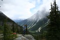 Hermit walk, Glacier National Park in British Columbia.