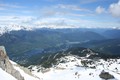 View down to Whistler and beyond.