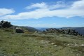 View from near the top of the chairlift down the Thredbo Valley.