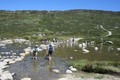 Snowy River crossing. Cool and refreshing!