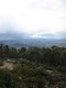 Walk up Mt Tennent, 5/10/09. View from the fire tower towards Mt Taylor in the distance.