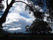 Walk up Mt Tennent, 5/10/09. Beautiful sky near the visitor centre.