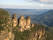The Three Sisters again, in afternoon light,  Blue Mountains, 6/3/2010