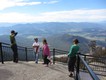 Admiring the view from the lookout on Mt. Buffalo.