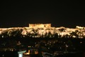 View from our little balcony in Monastiraki, Athens. The Erecthion on the Acropolis. 11/11/2010