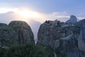 Then we made a mad dash to Meteora, in time for a spectacular sunset. 16/11/2010