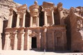 "The Monastery" - El Deir or Ad Deir? Quite a hike but worth it - bigger than the Treasury in all dimensions. 30/11/10