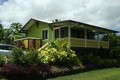 Our cute  airBNB cottage near Pahoa, "Bananarama", quirkily decorated with a banana theme.