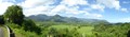 View into the  Hanalei valley (in the north).