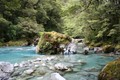 Crystal clear tributary of the Dart River