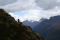 Traversing above the Hollyford Valley
