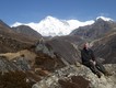 Pete with Cho Oyu behind.