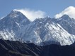 Everest, Nuptse and Lhotse.
