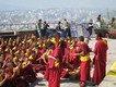 Young monks at Monkey Temple, Kathmandu ,9/11/09.