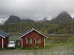 Our "rorbu" - fisherman's cottage near Kabelvag in the Lofoten Islands. 20/5/11