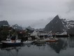 Reine, near the southern tip of the Lofotens. The weather has gone downhill today. 23/05/11