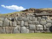 Huge stones form the base of the walls at the fortress of Sacsayhuaman above Cuzco. 29/05/19