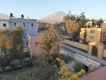 View from our hotel terrace to Misti, the volcano that rises 5,825m above Arequipa. 2/6/19
