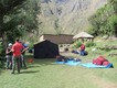 Lunch at Wayllabamba on the Inca Trail.