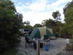 Our campsite at Flinders Chase National Park, Kangaroo Island.