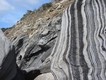 Tightly banded and folded schist - beautiful!