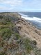 Cliff erosion in Coffin Bay National Park.