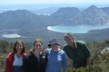 Freycinet walk, Day 2. View down to Wineglass Bay - brilliant!
