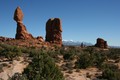 The imaginatively named Balanced Rock, Arches National Park.