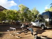 The National Park campgrounds are great. Every site has a table and a firepit and loads of space.